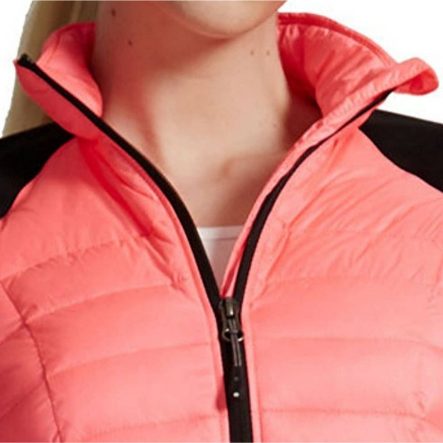 32 Degrees Heat Weatherproof Mix Media Jacket Neon Pink Small