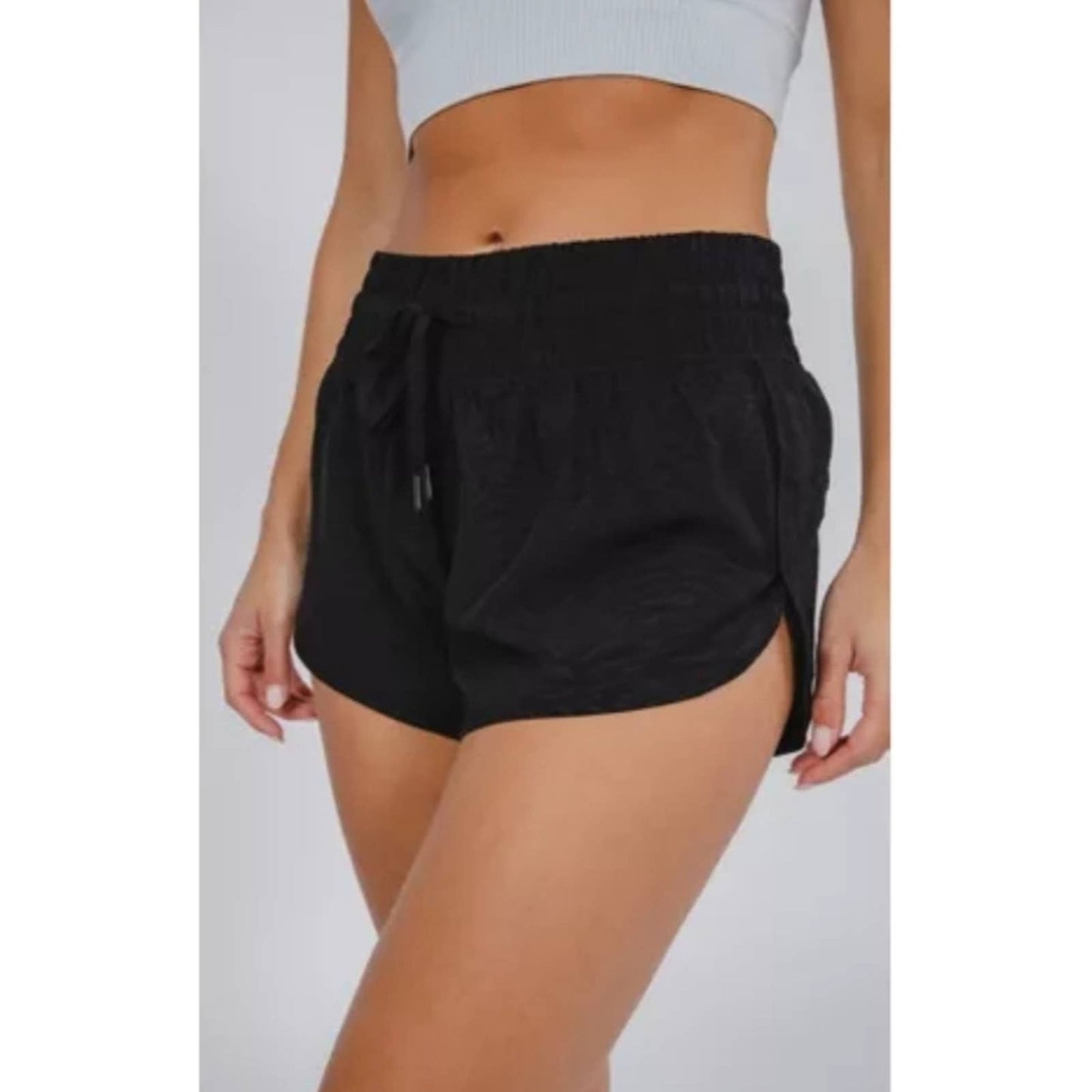 90 Degree By Reflex Woven Running Shorts with Built-In Panty
